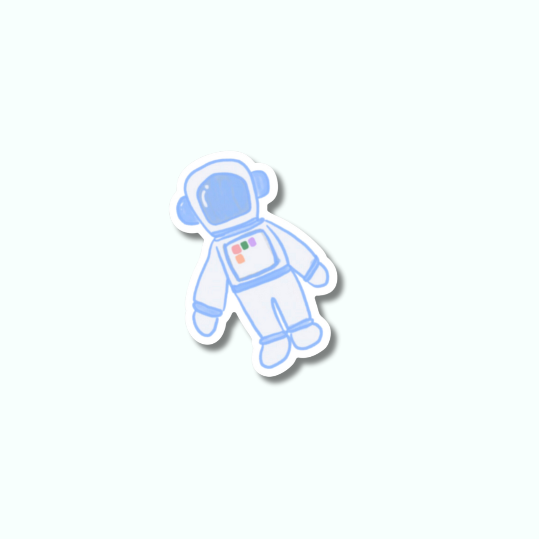 Astronaut Sticker