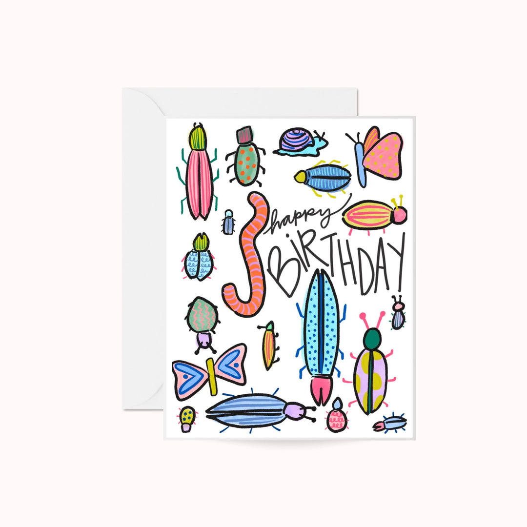 Birthday Bugs Greeting Cards