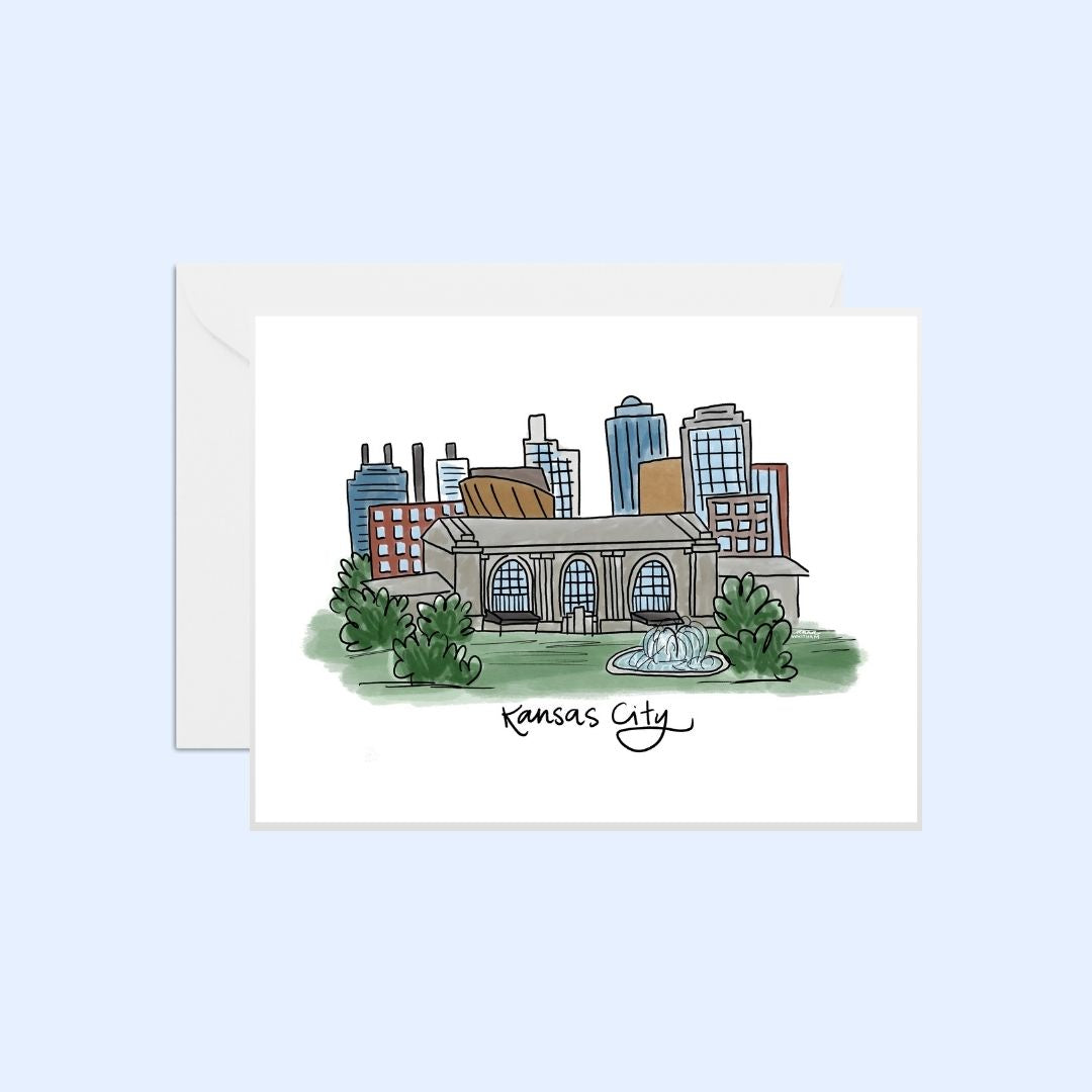 Kansas City Notecard Set