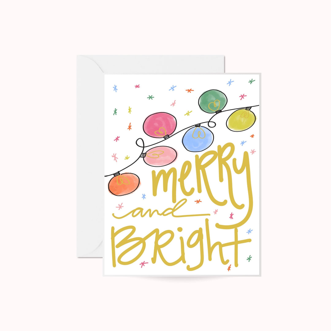 Merry and Bright Greeting Card