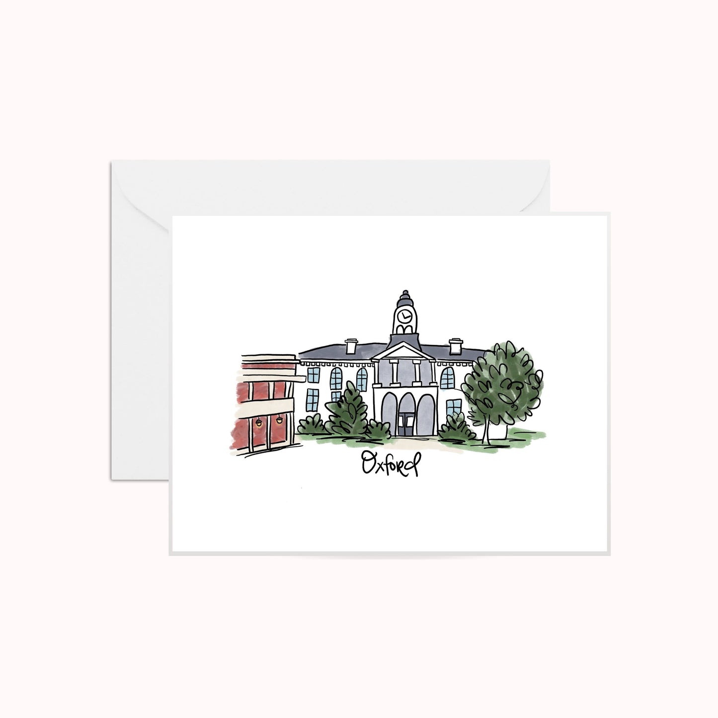 Oxford, Mississippi Greeting Card