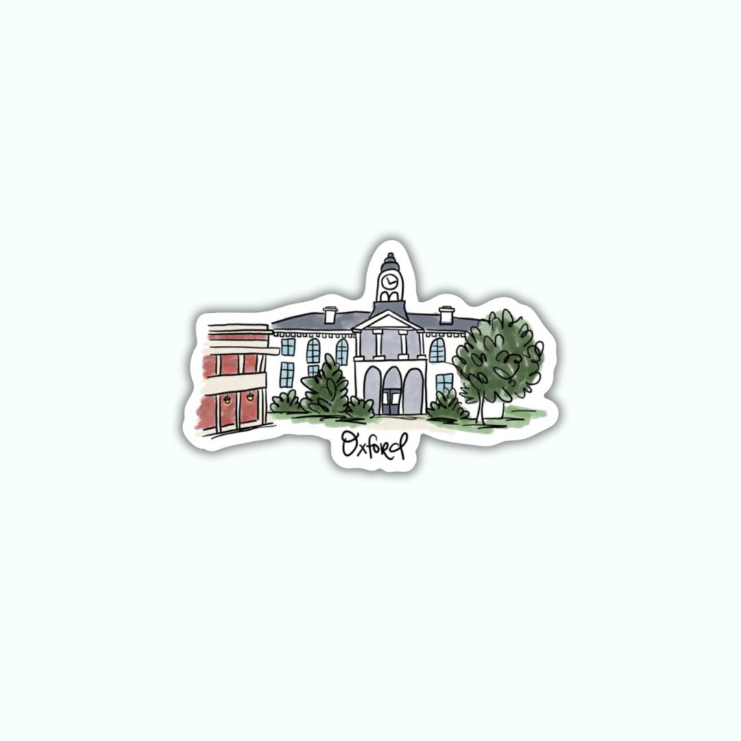Oxford, Mississippi Sticker