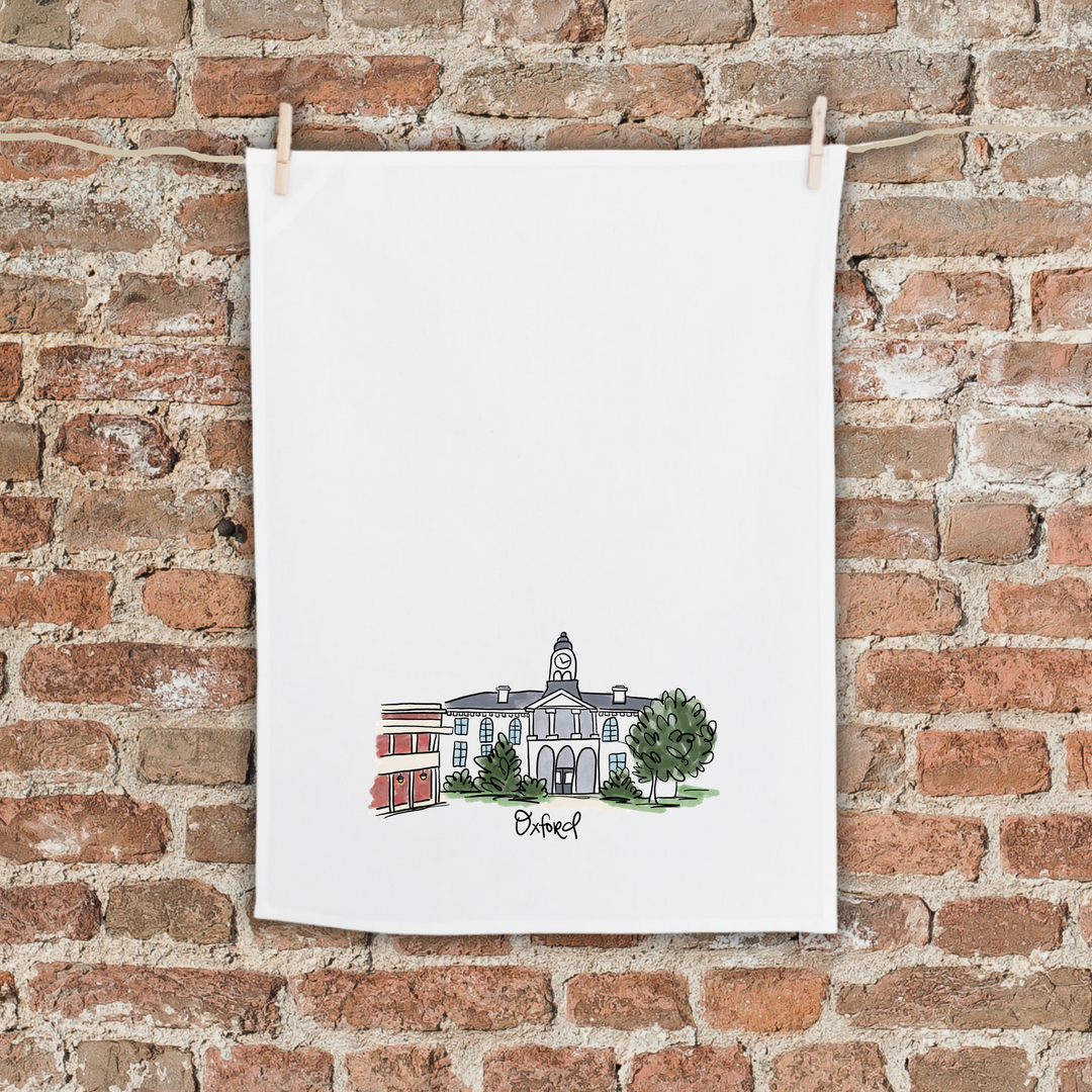 Oxford Tea Towel