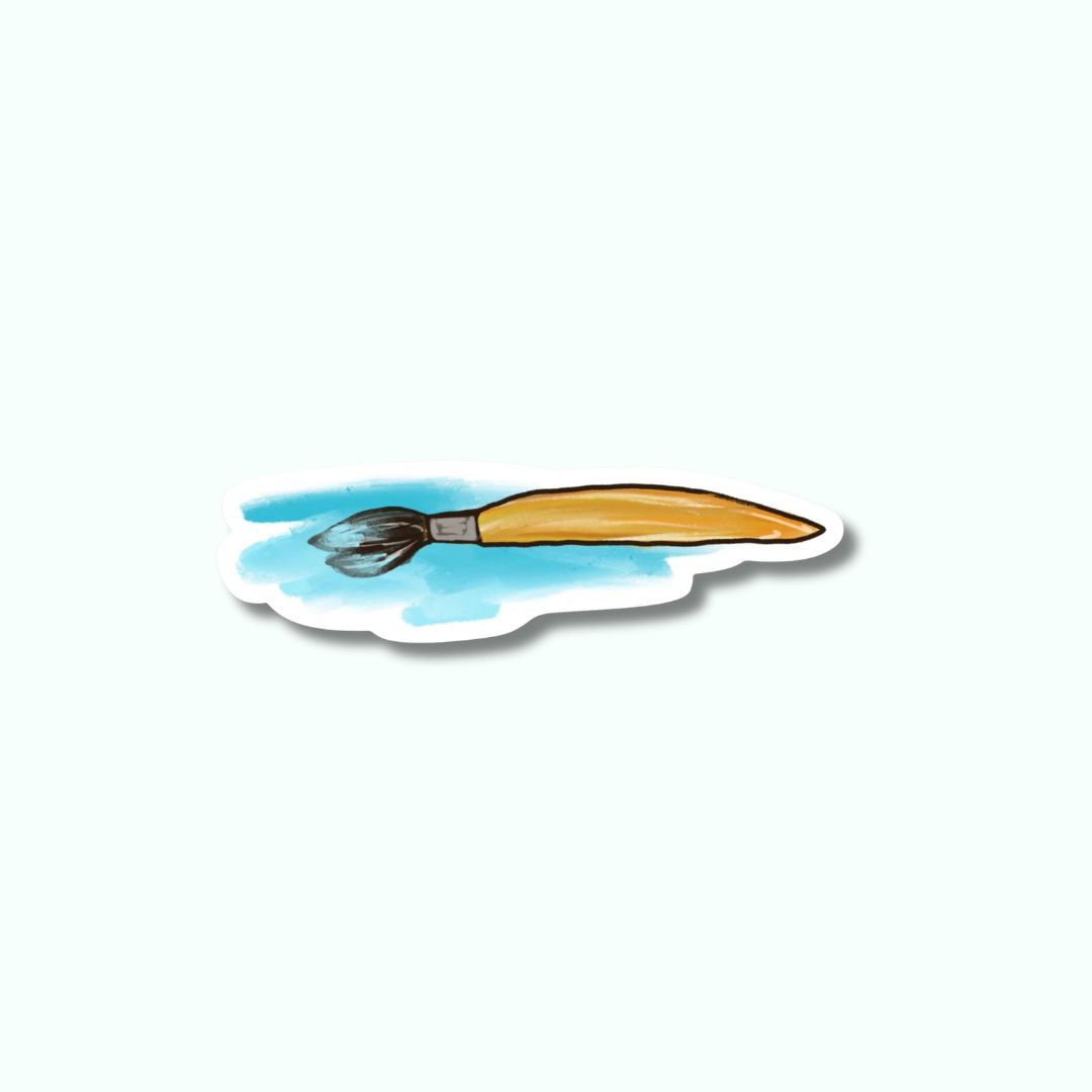 Paintbrush Sticker