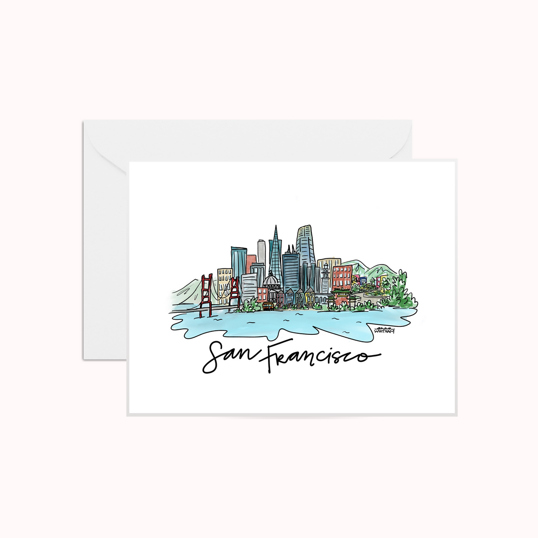 San Francisco Greeting Card
