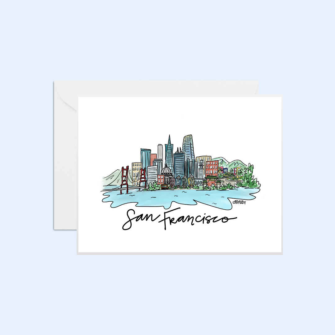 San Fransisco Notecard Set