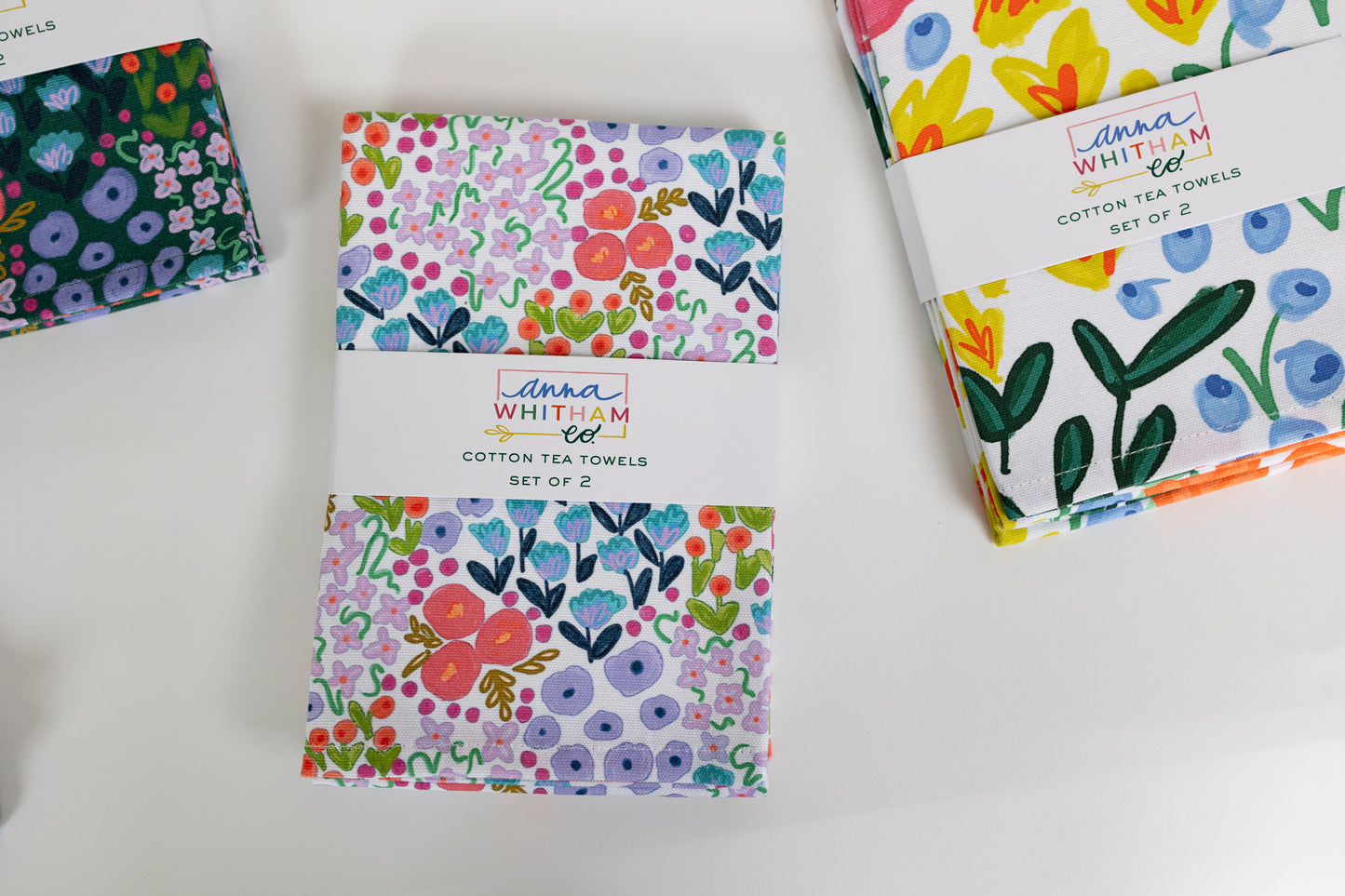 Ellender White Floral Towel Pack