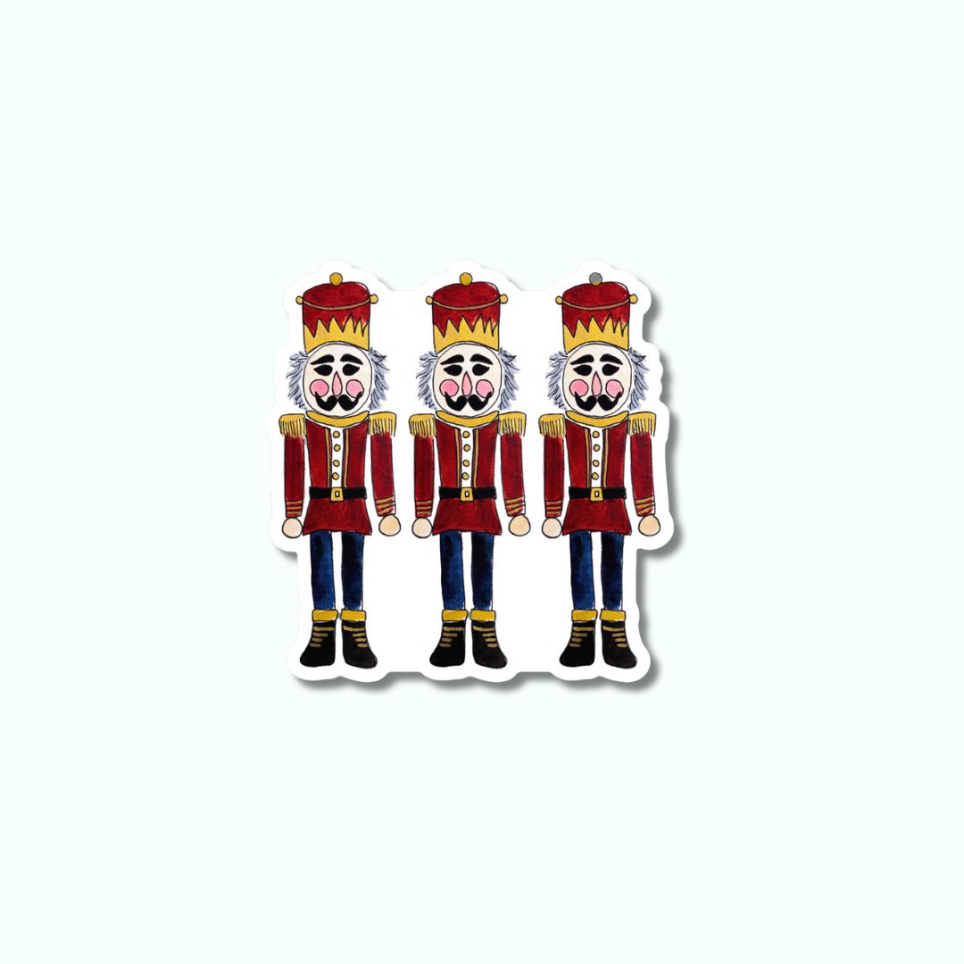 Traditional Nutcrackers Sticker