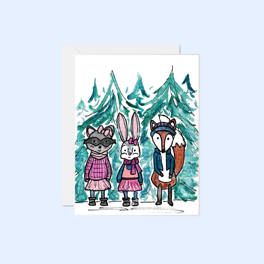 Woodland Wonderland Notecards