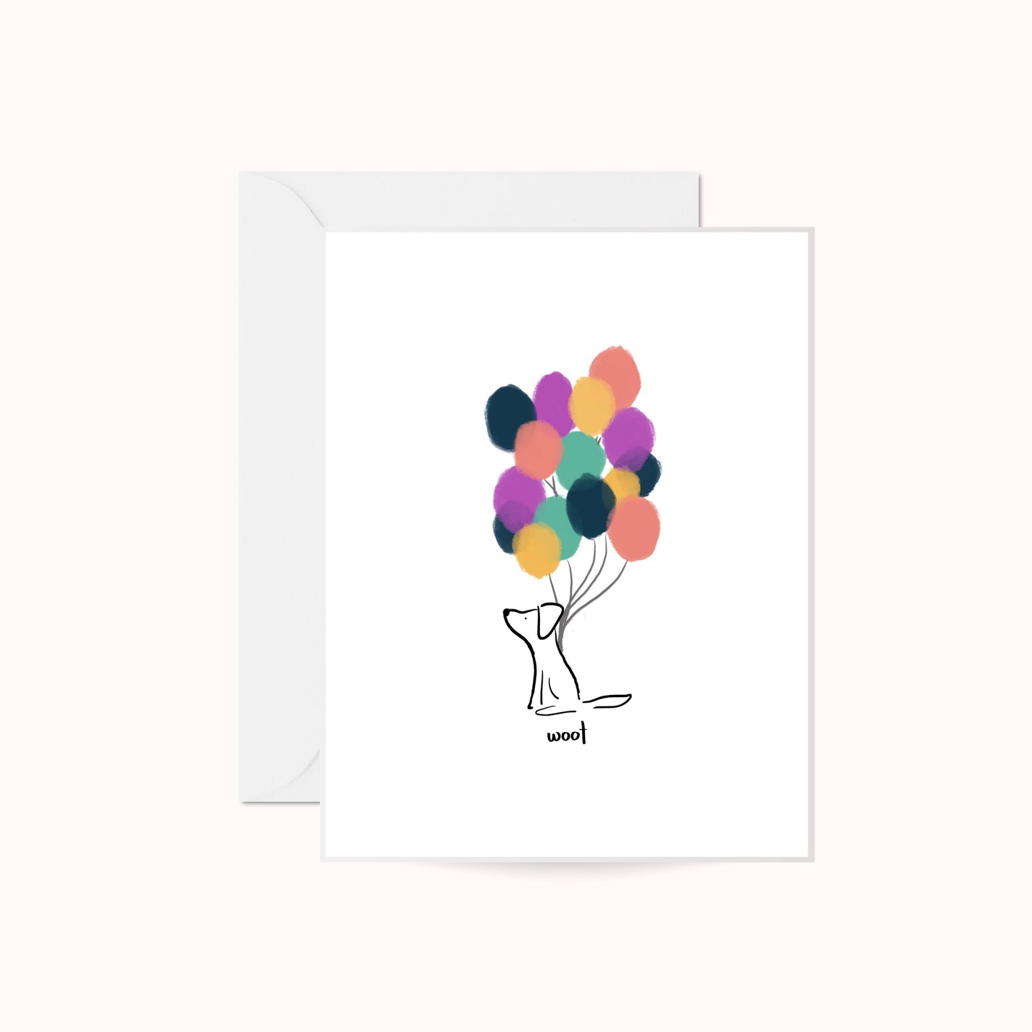 Woot Dog Greeting Card