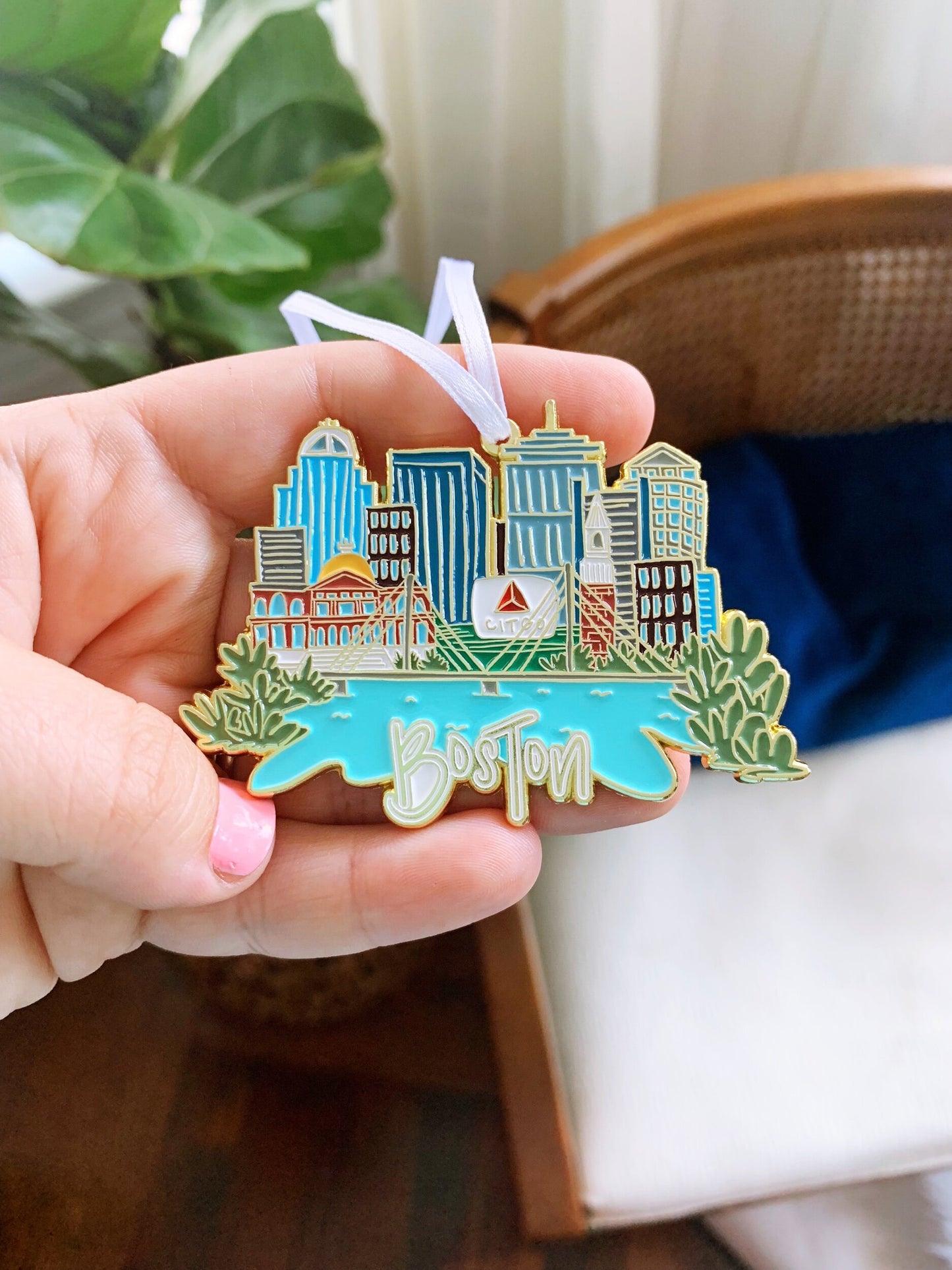 Boston Ornament