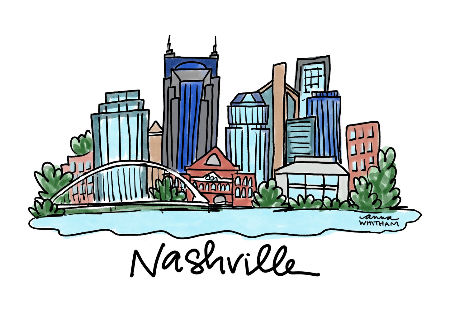Nashville Sticker