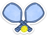 Pickleball Sticker