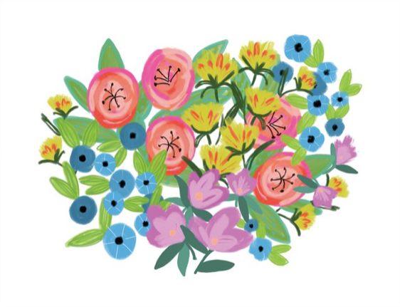 Spring Bouquet Print