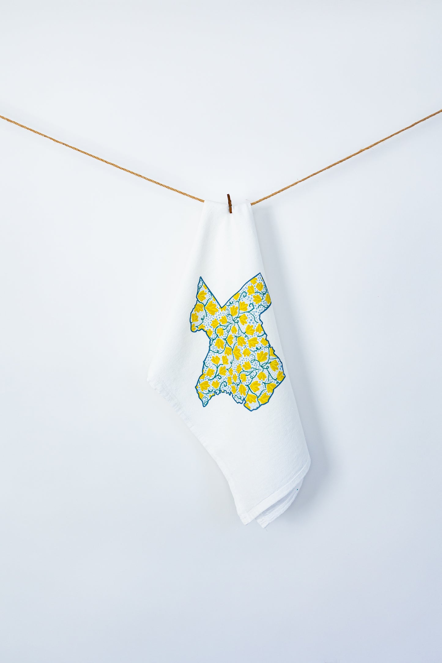 Texas Vine Tea Towel