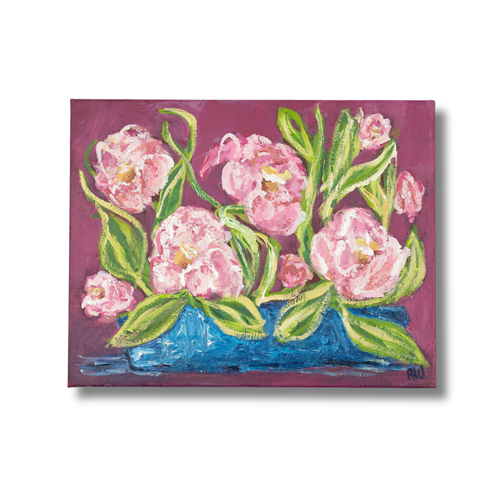 Peonies for an Instant  - 11 x 14