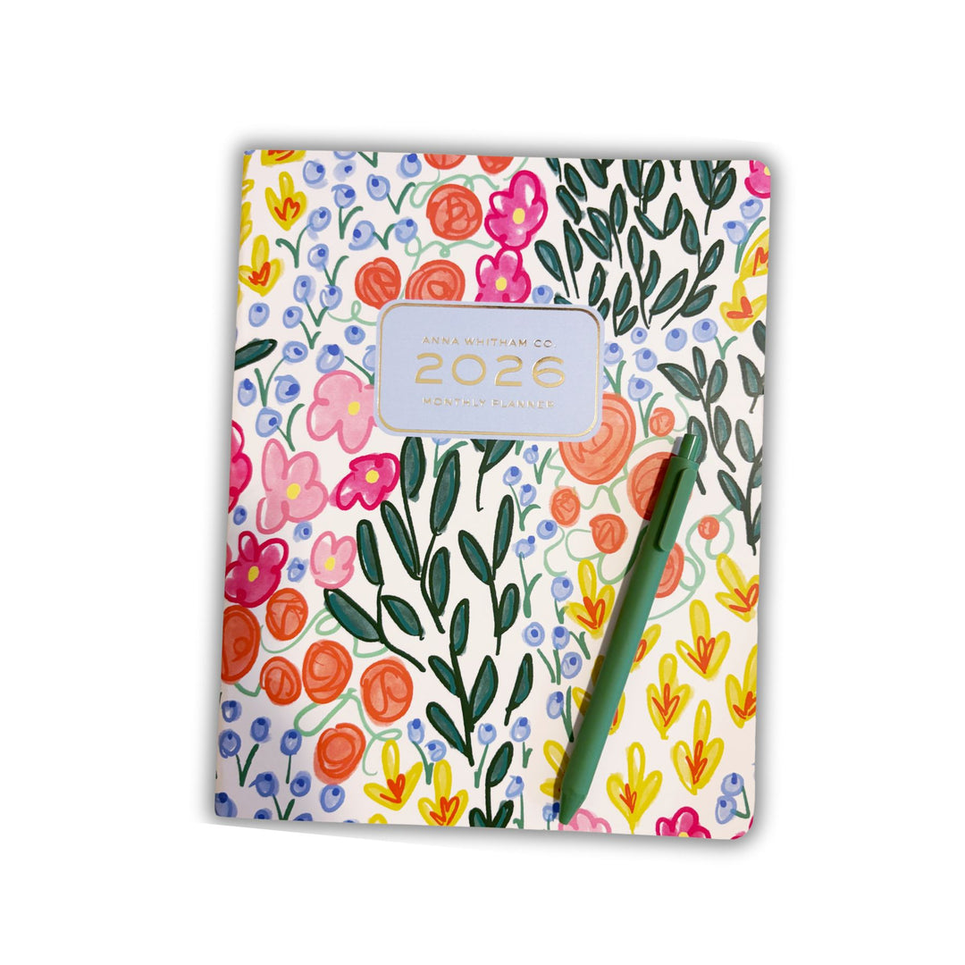 Lauren Floral 2026 Monthly Planner
