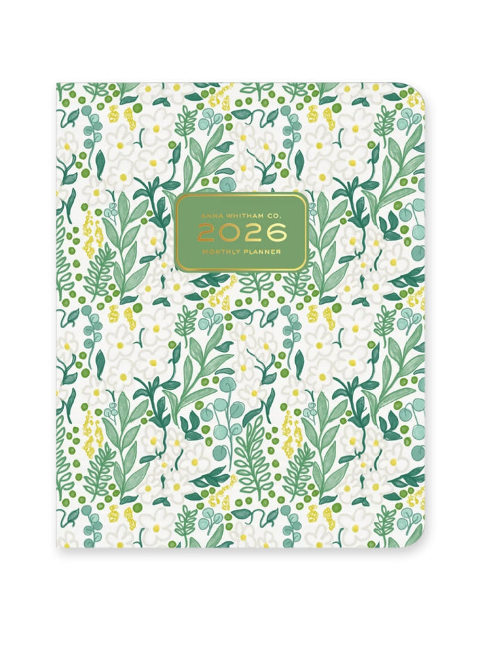 Jardin Floral 2026 Monthly Planner