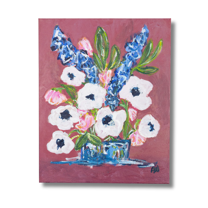 Anemones from Downtown  - 16 x 20