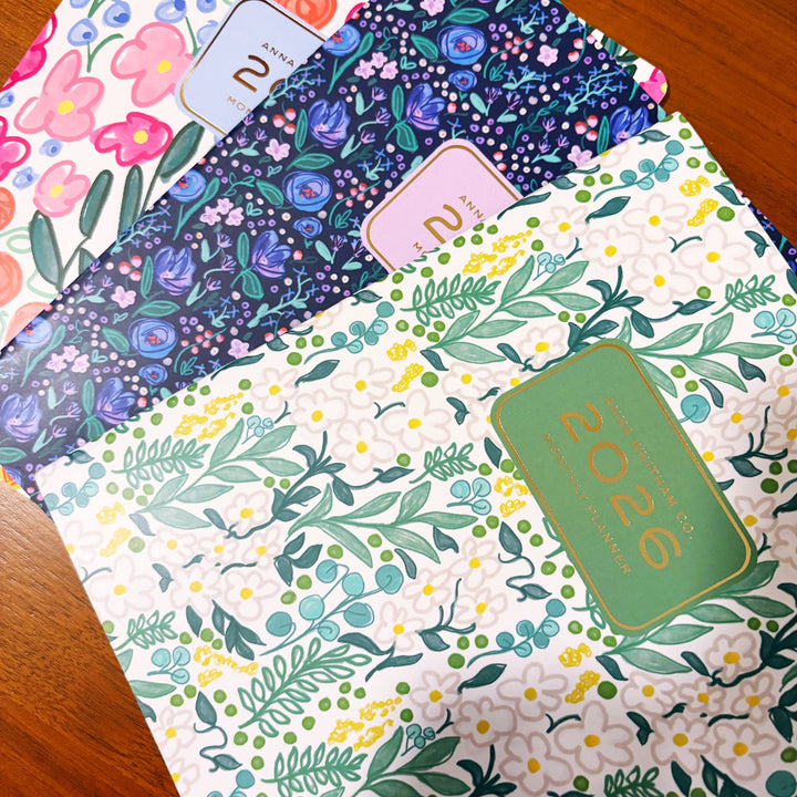 Alison Floral 2026 Monthly Planner