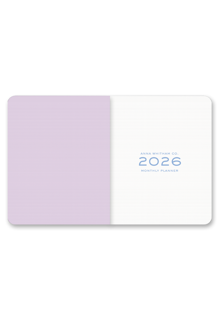 Alison Floral 2026 Monthly Planner