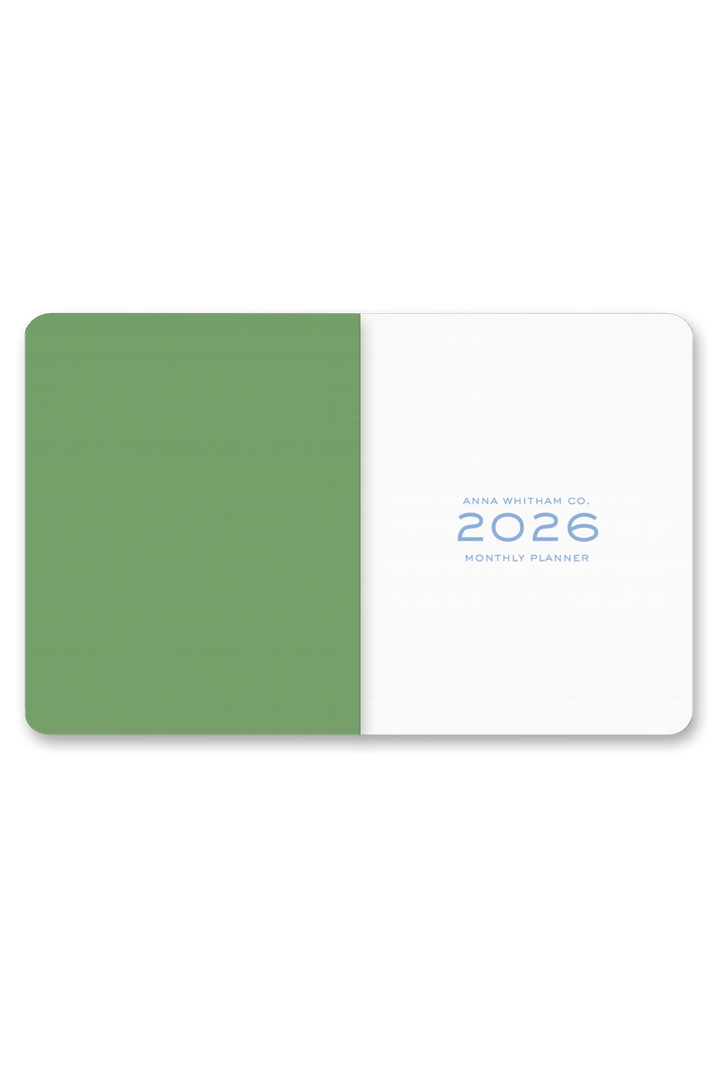 Jardin Floral 2026 Monthly Planner