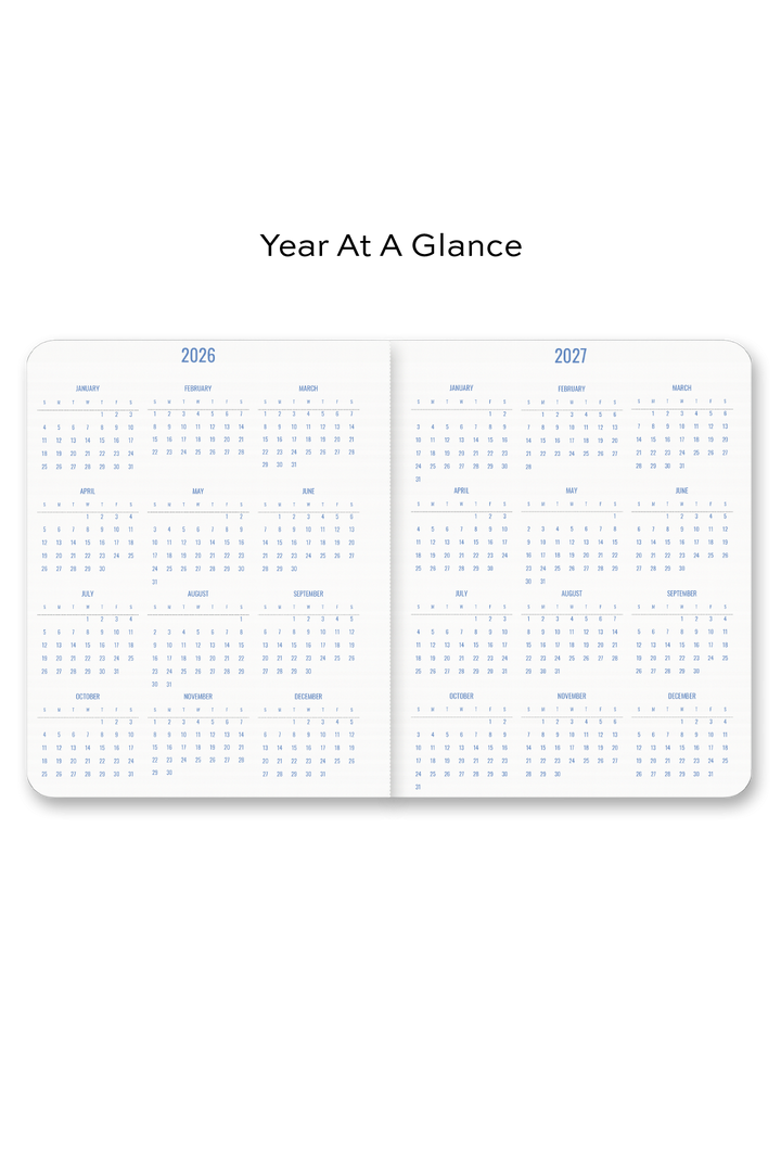 Jardin Floral 2026 Monthly Planner