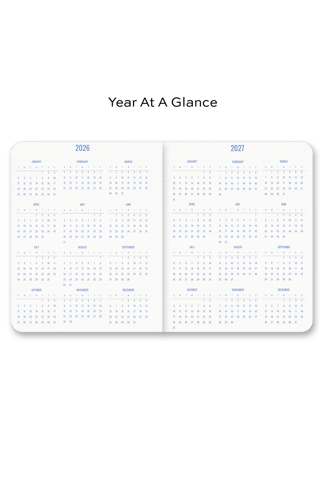 Lauren Floral 2026 Monthly Planner