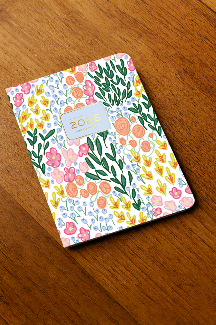 Lauren Floral 2026 Monthly Planner