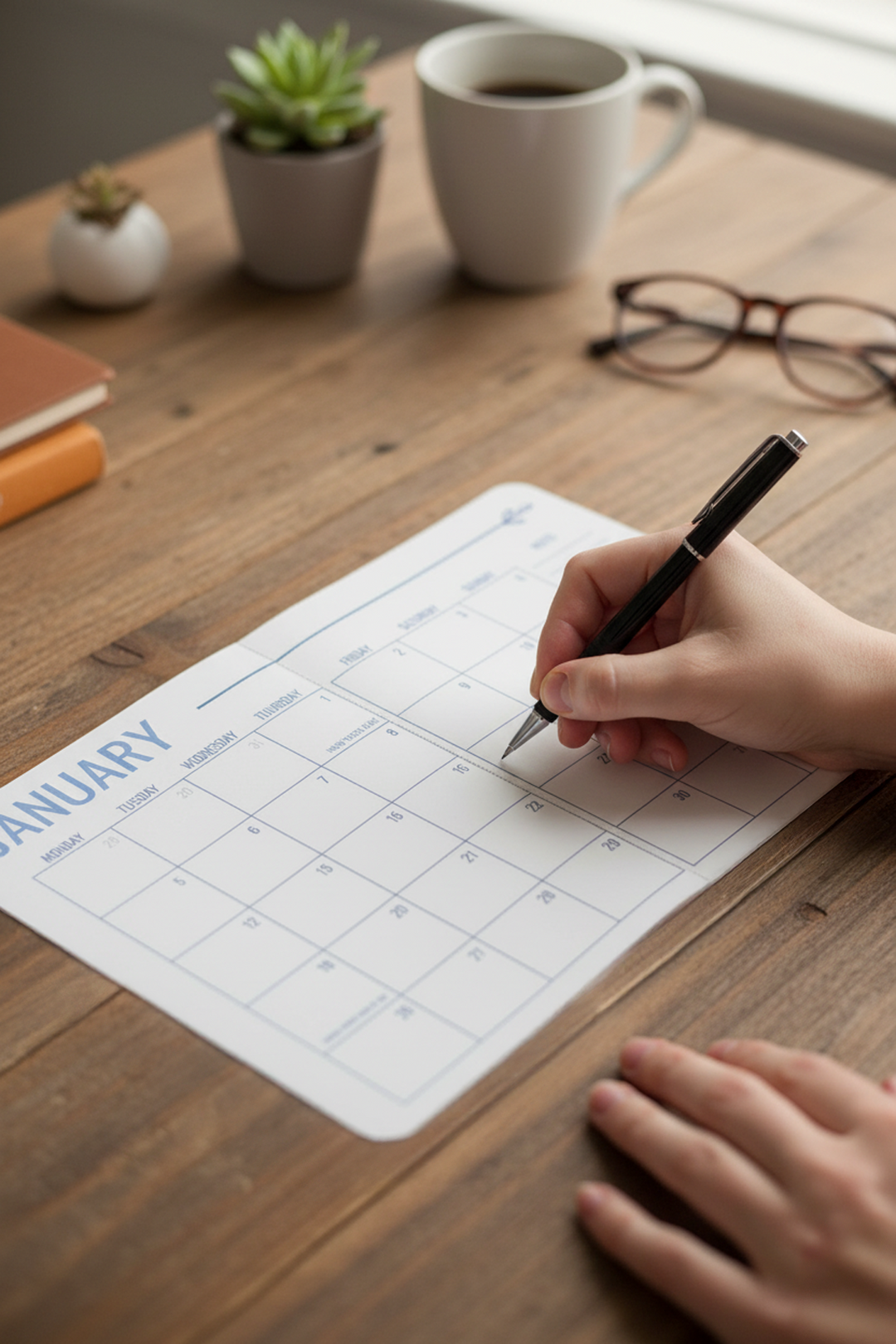 Lauren Floral 2026 Monthly Planner