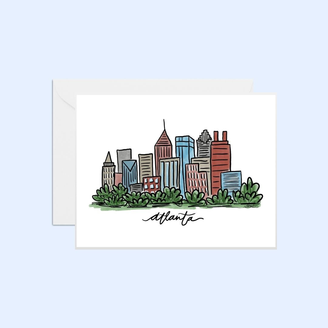 Atlanta Greeting Card