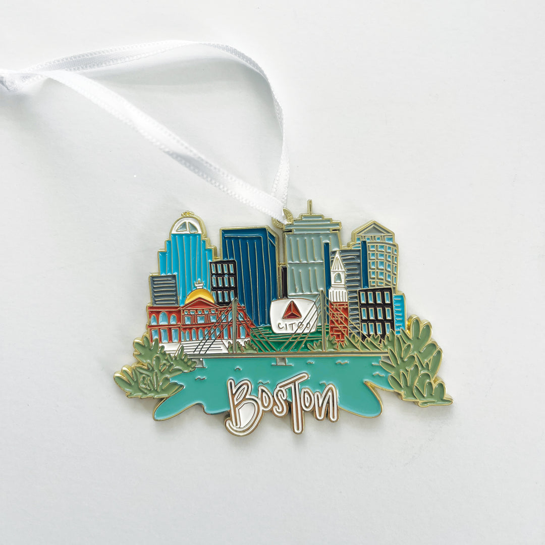 Boston Ornament