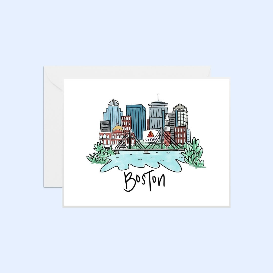Boston Greeting Card