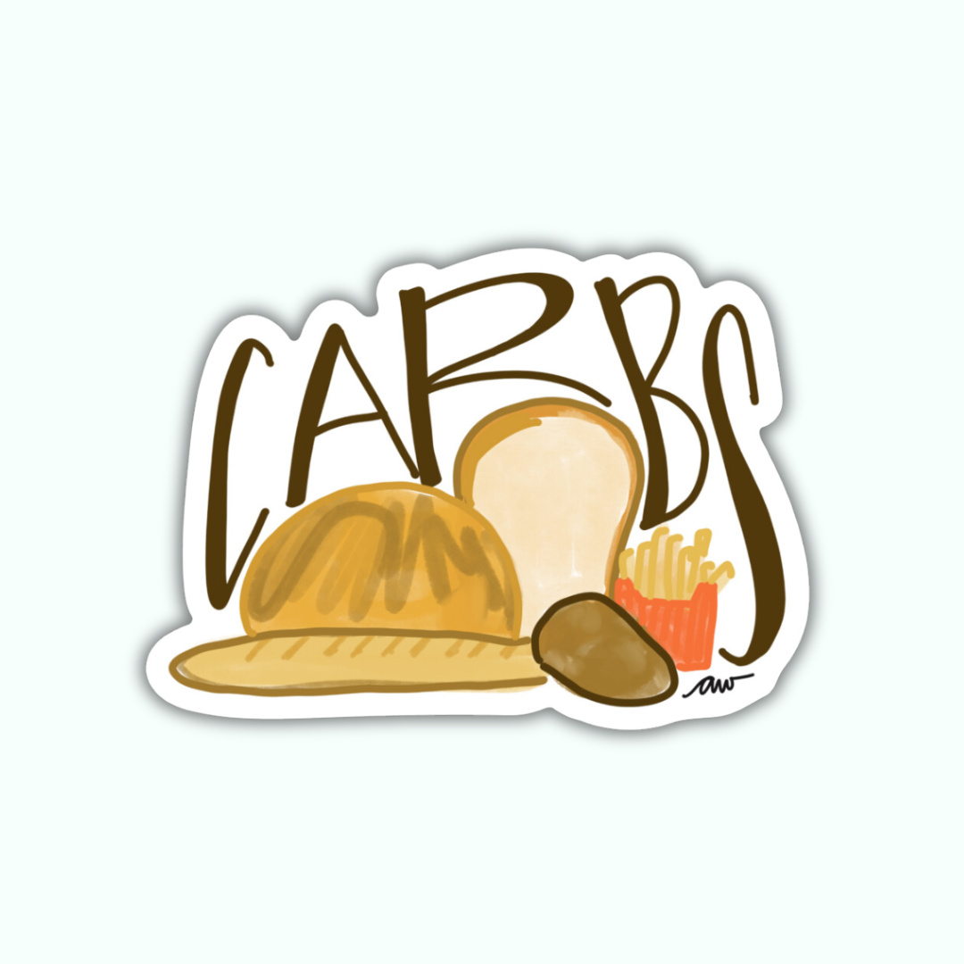 Carbs Sticker