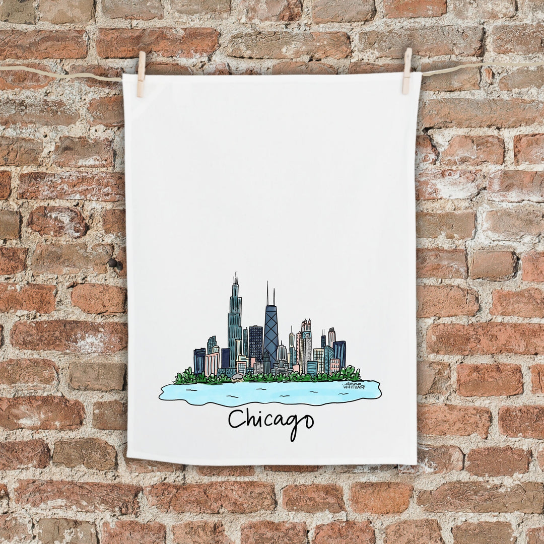 Chicago Tea Towel