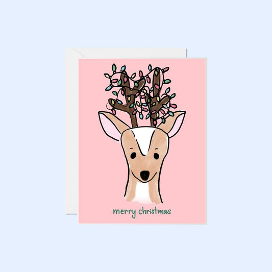 Christmas Deer Notecard Set