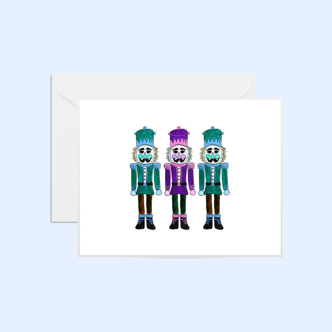 Modern Nutcracker Notecard Set