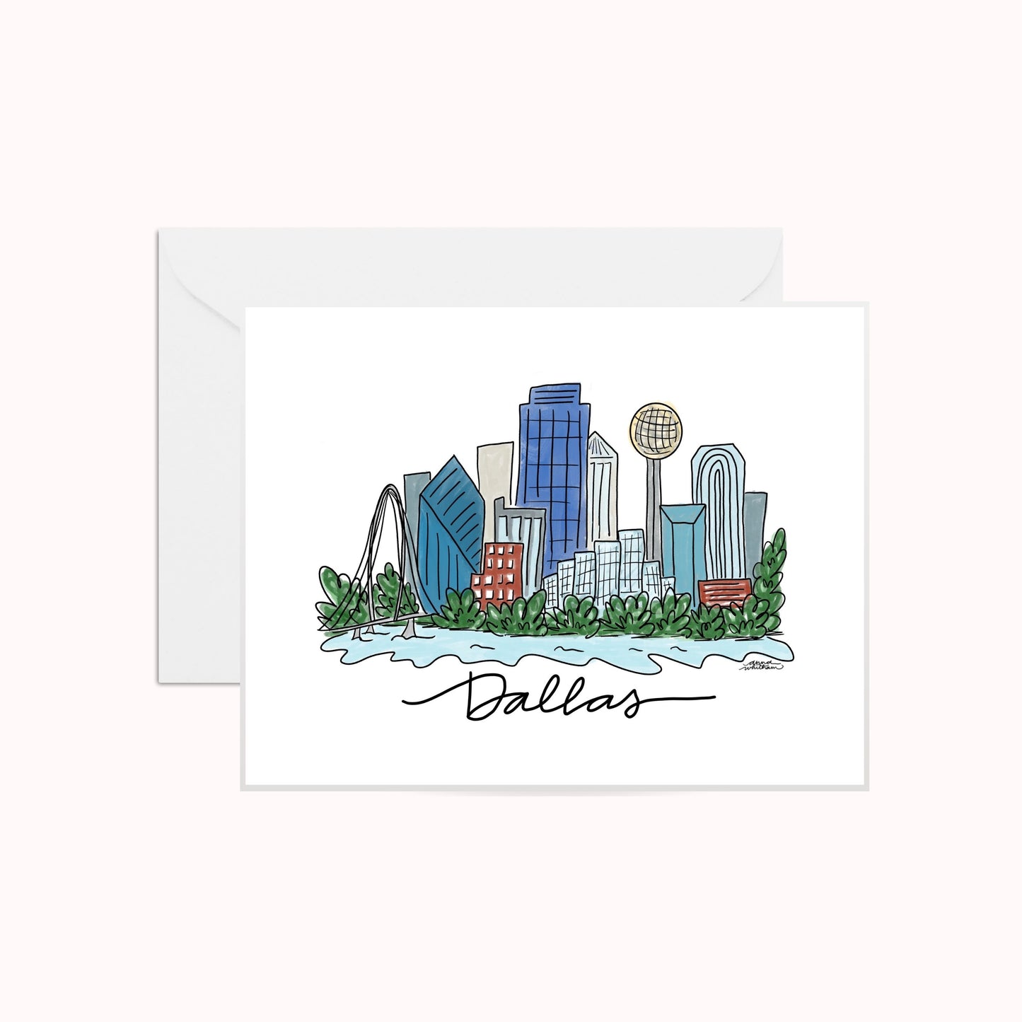 Dallas Greeting Card