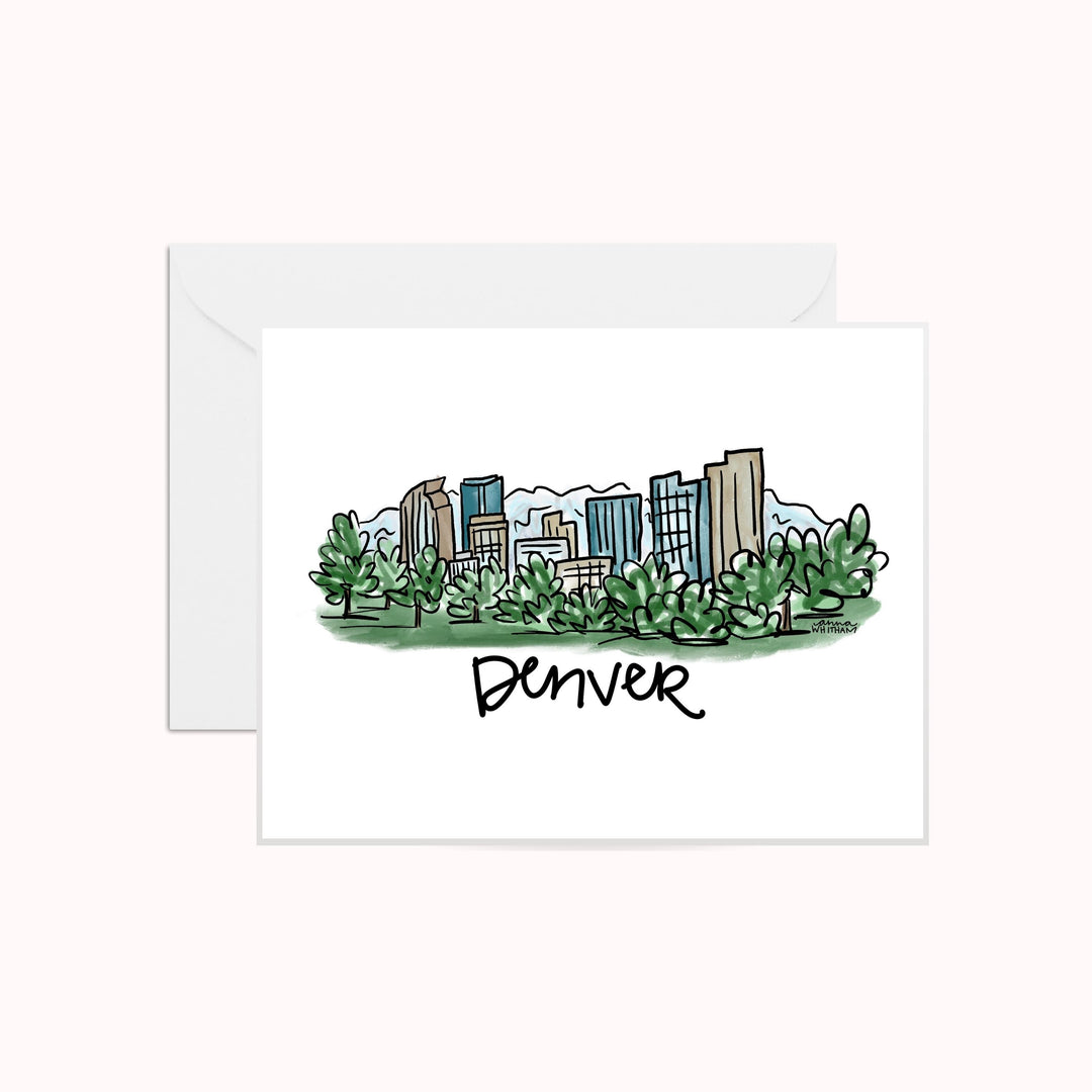 Denver Greeting Card