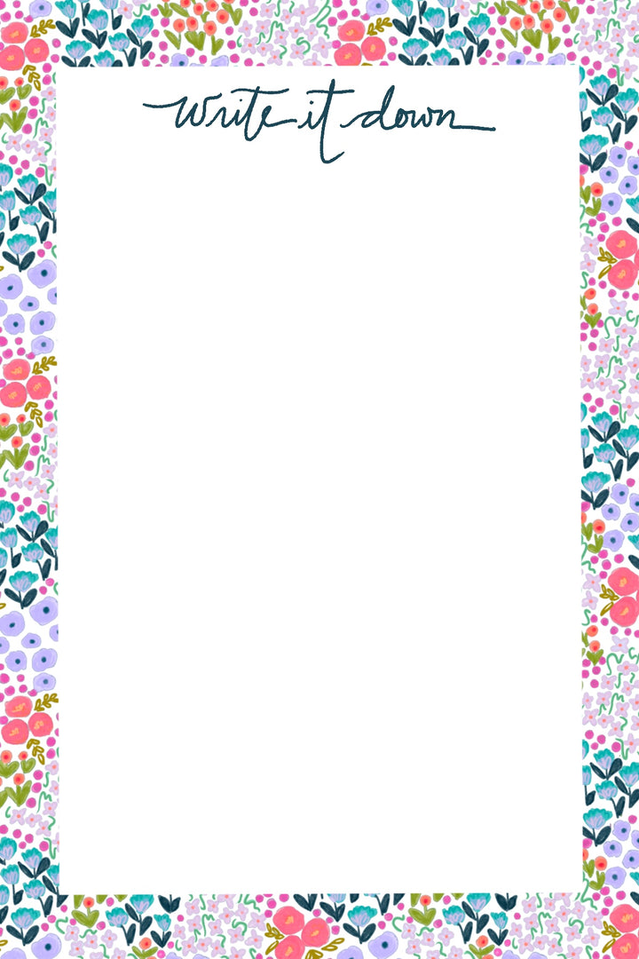 Ellender White Notepad