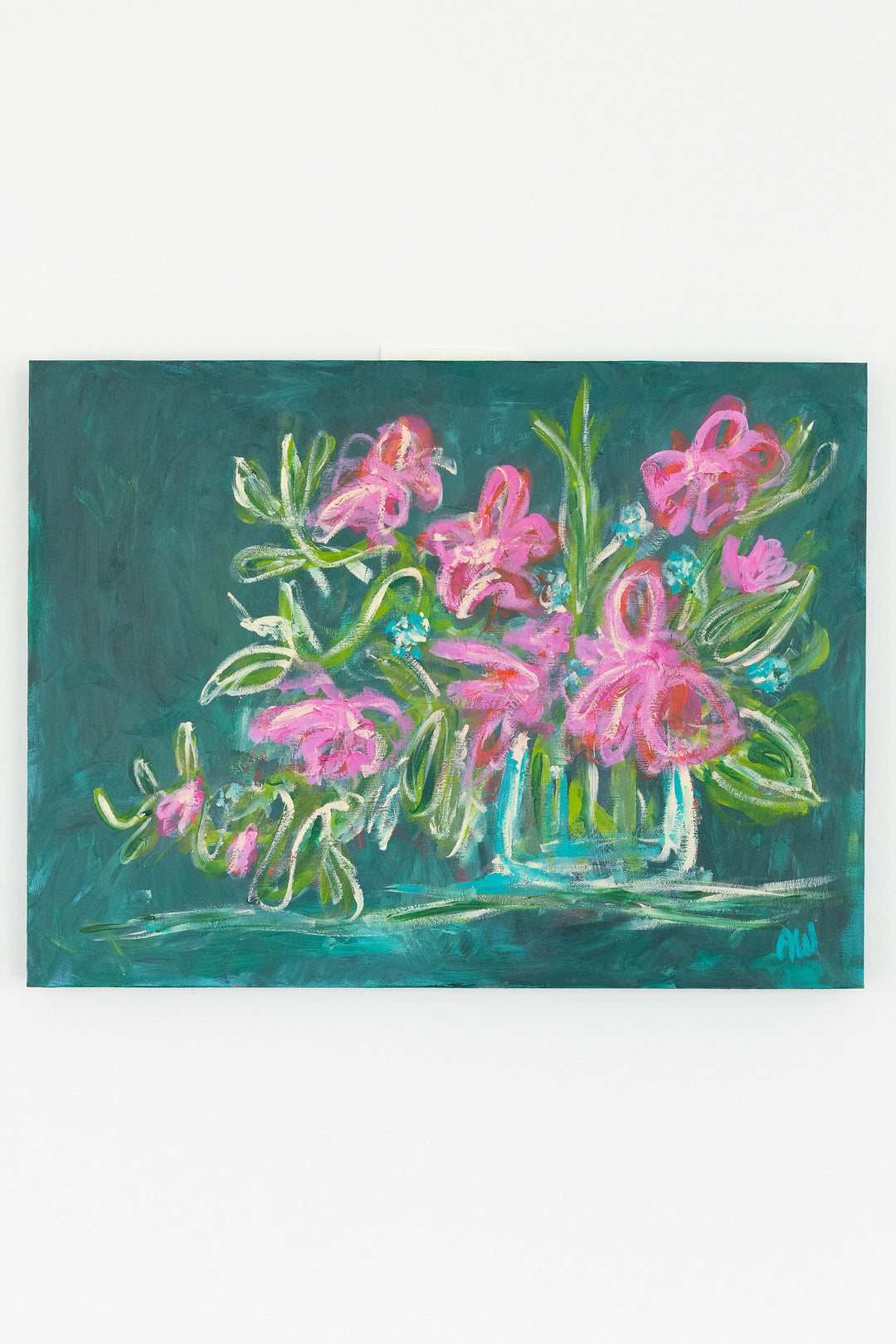 Onward with Lilies - 18 x 24