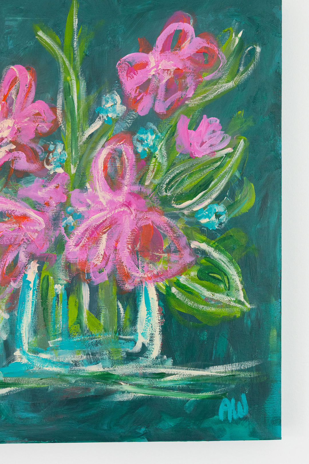Onward with Lilies - 18 x 24