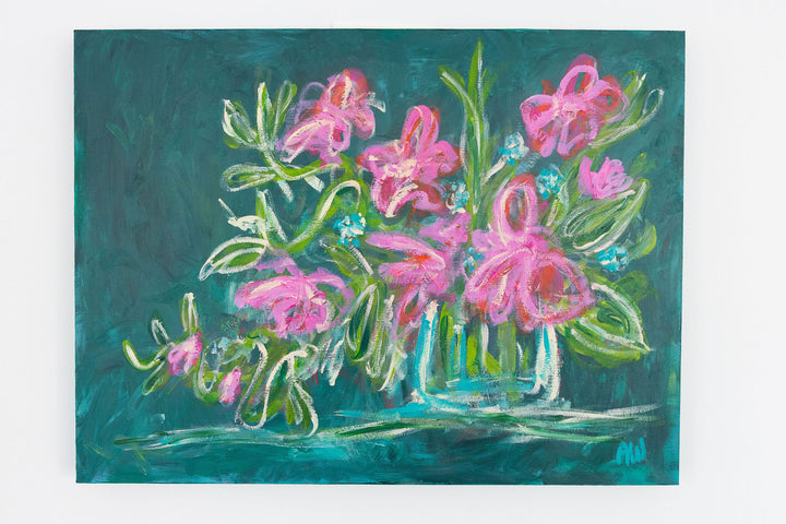 Onward with Lilies - 18 x 24