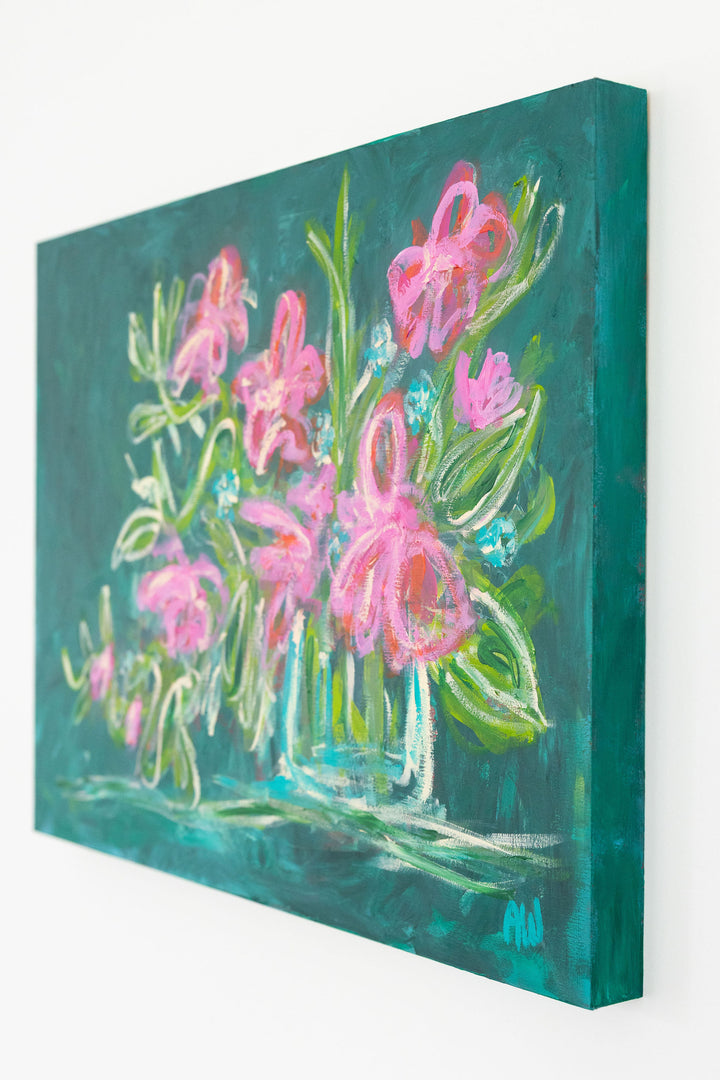 Onward with Lilies - 18 x 24
