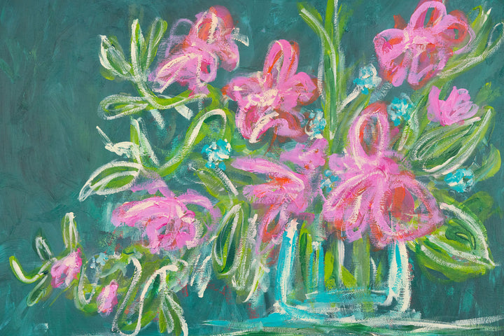 Onward with Lilies - 18 x 24