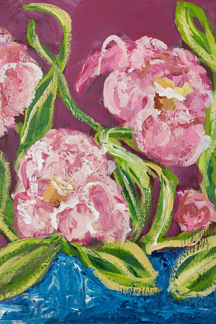 Peonies for an Instant  - 11 x 14