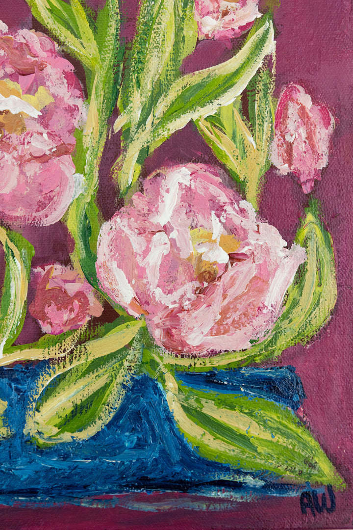 Peonies for an Instant  - 11 x 14