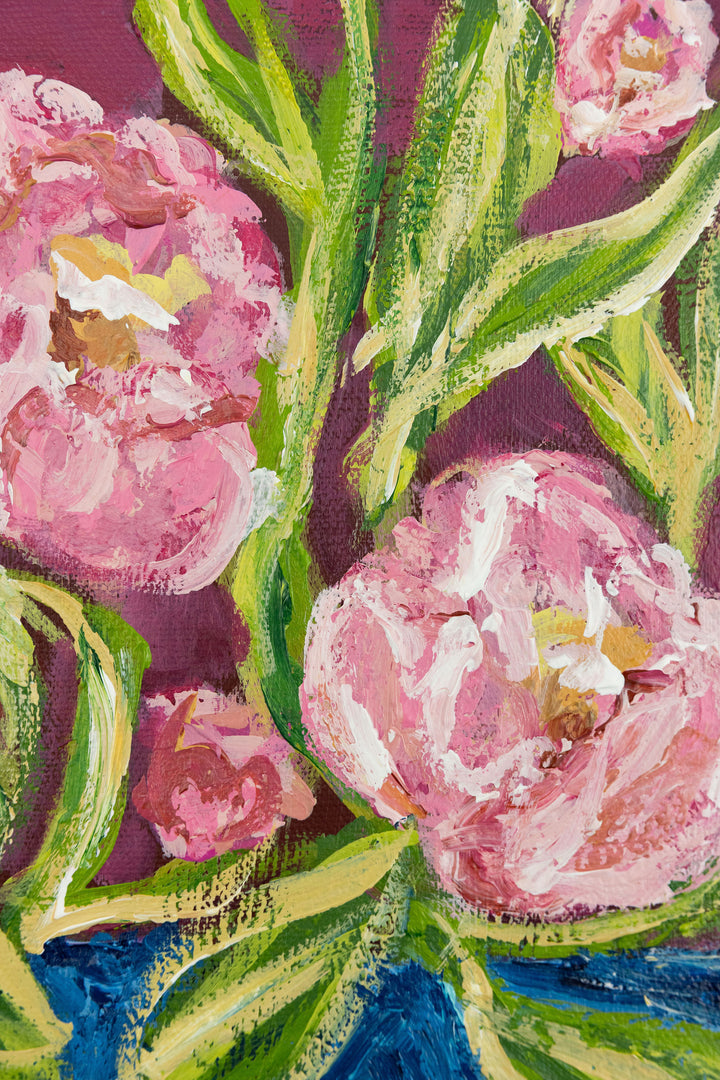 Peonies for an Instant  - 11 x 14