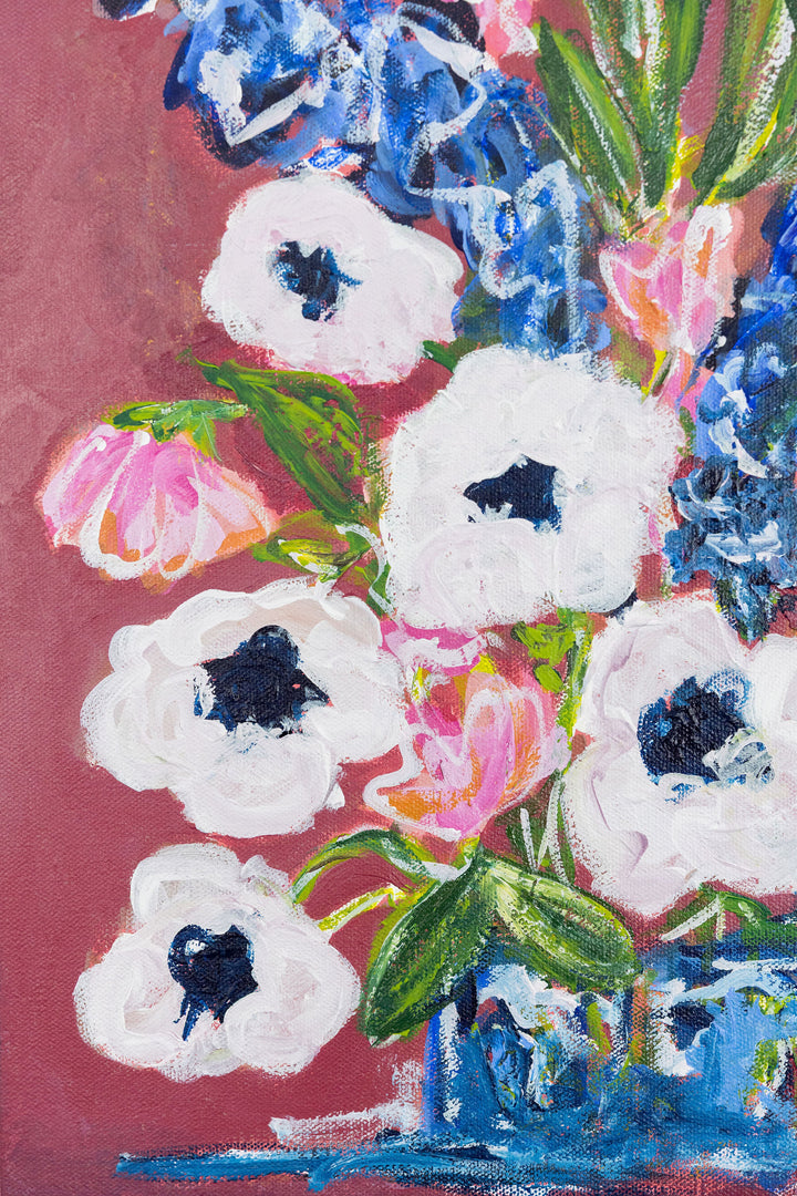 Anemones from Downtown  - 16 x 20