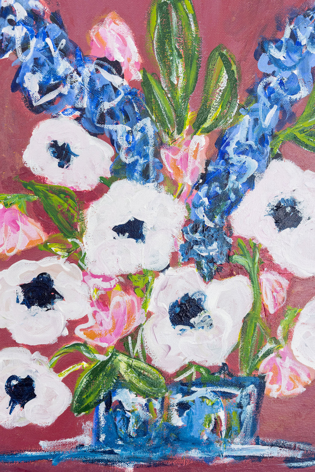 Anemones from Downtown  - 16 x 20